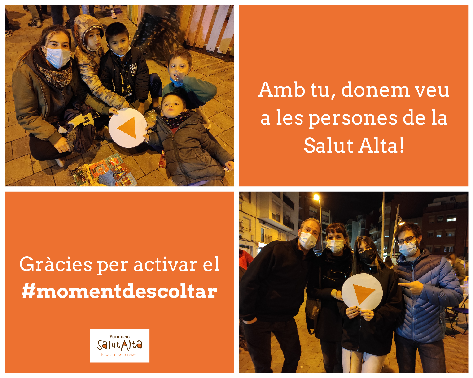 gràcies #momentdescoltar