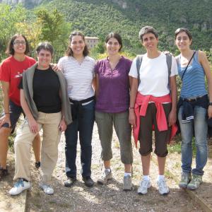 L’equip de la Salut Alta a Montserrat