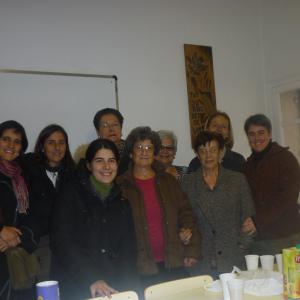 Totes les voluntàries al finalitzar la formacióTotes les voluntàries al finalitzar la formació