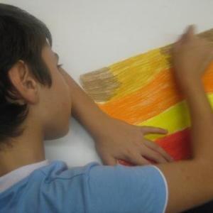 Pintant amb colors de la tardor