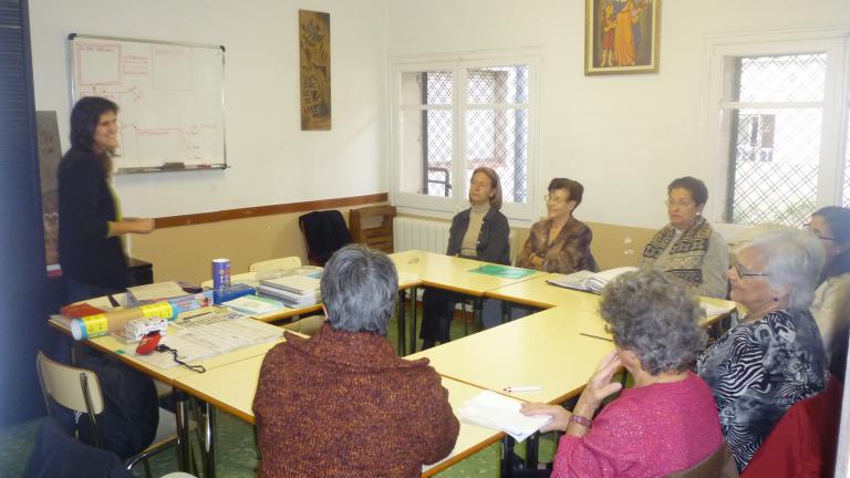 La Mireia dinamitza la formació de voluntàries