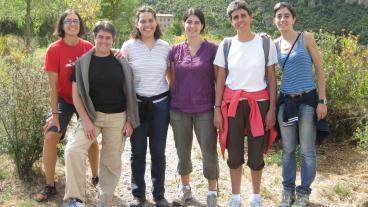 L’equip de la Salut Alta a Montserrat